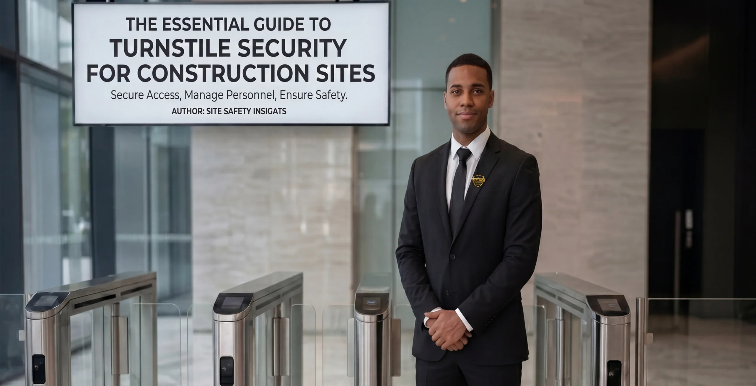The Essential guide to turnstile security for construction sites